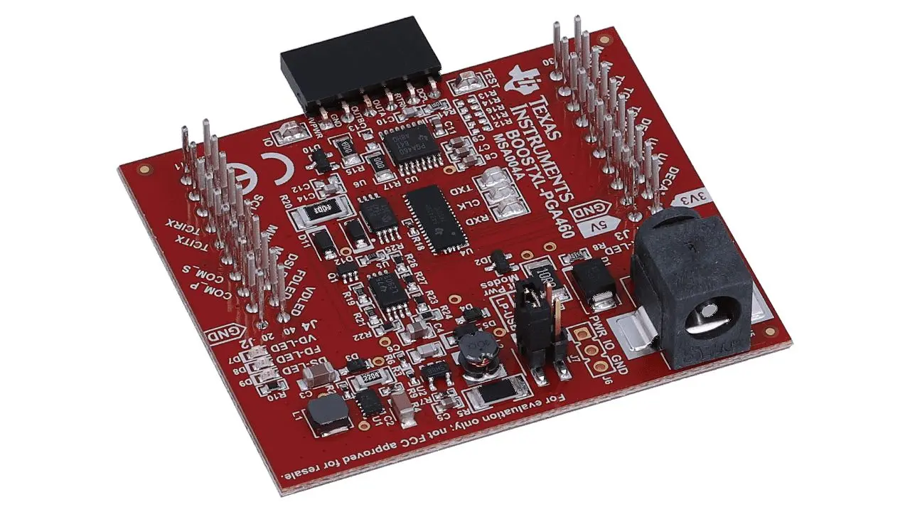 Produktfoto 1 von Texas Instruments PGA460 PGA460-Q1 Ultraschall-Sensor-Signalaufbereitungs-Evaluierungsmodul mit Messwertaufnehmern,