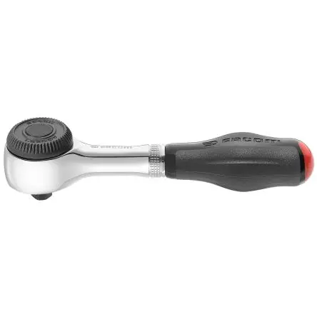 Produktfoto 1 von Facom R.360 1/4 in Ratsche Bi-Material, Elastomer Chrom Vanadium Stahl Schließer (NO), Länge 106mm