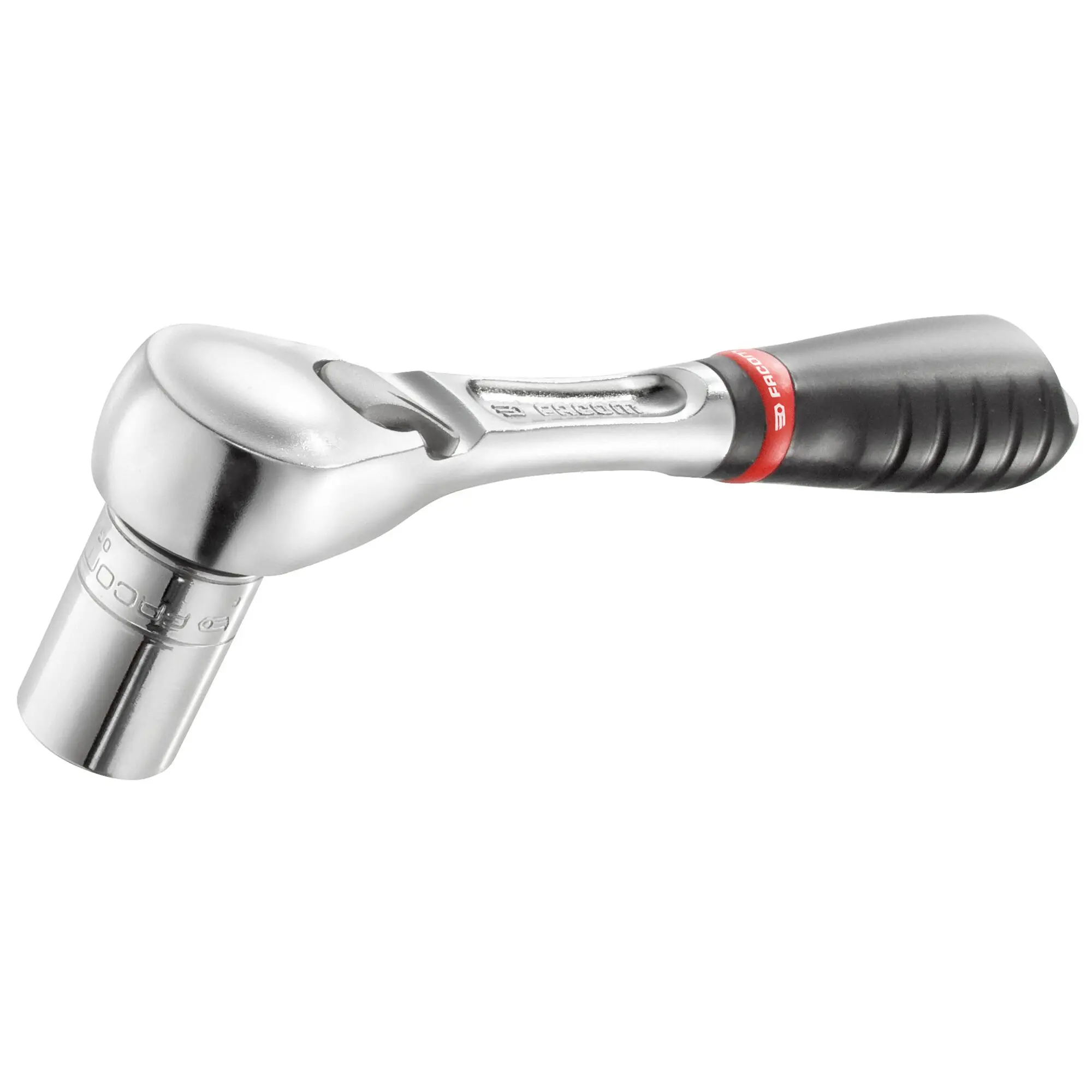 Produktfoto 1 von Facom RL.161 1/4 in Ratsche Ergonomisch, Komfortgriff Chrom Vanadium Stahl Schließer (NO), Länge 121.0 mm