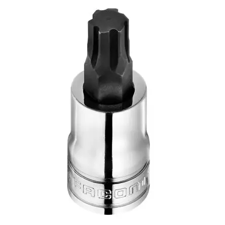 Produktfoto 1 von Facom 1/2 in Sechskant Buchse SW 10 mm Vierkant x 60mm