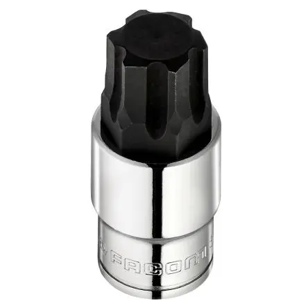 Produktfoto 1 von Facom 12.7 mm Sechskant Buchse SW 19 mm Vierkant x 60mm