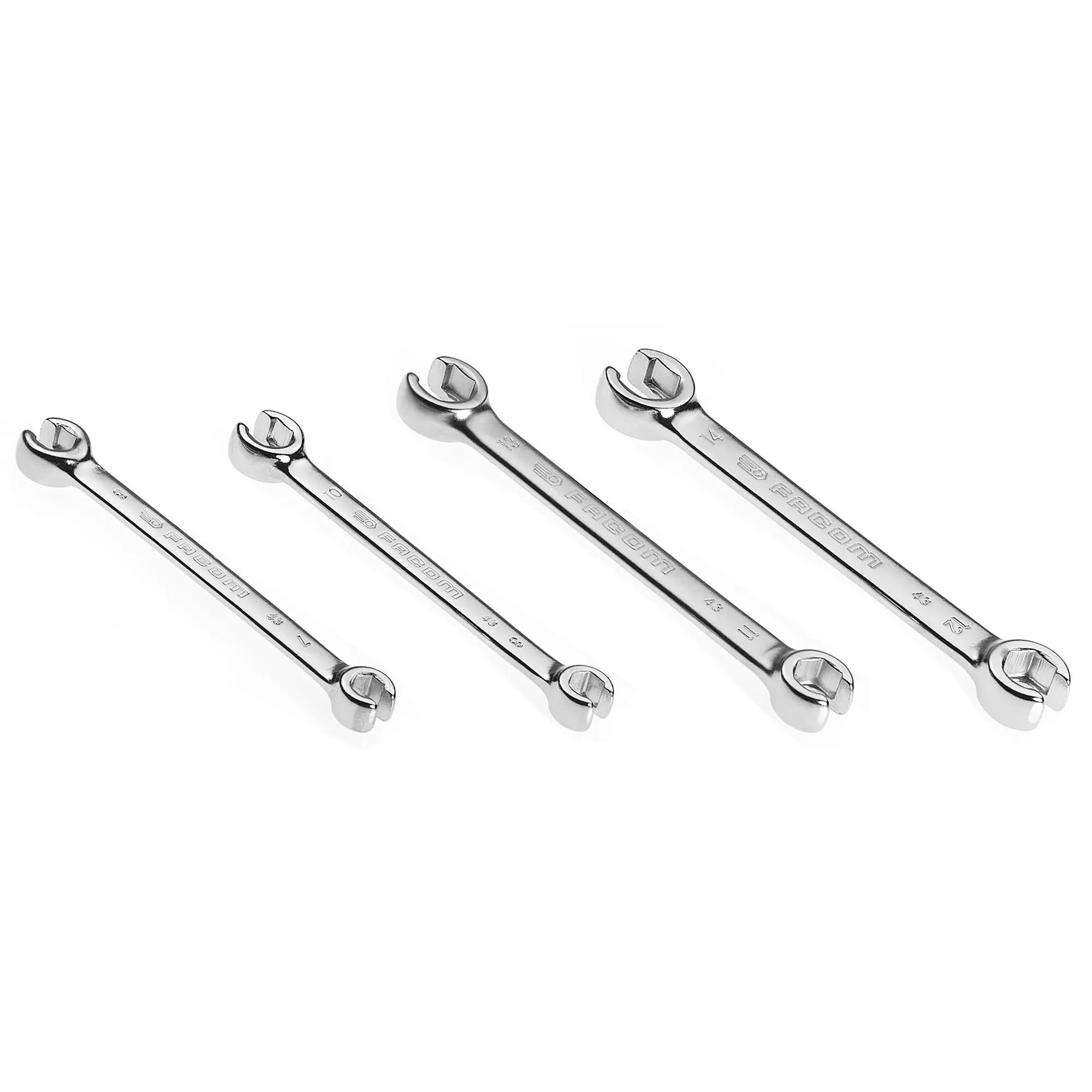 Produktfoto 1 von Facom Schraubenschlüsselsatz Schraubenschlüsselsatz, 4-teilig 7 to 14 mm