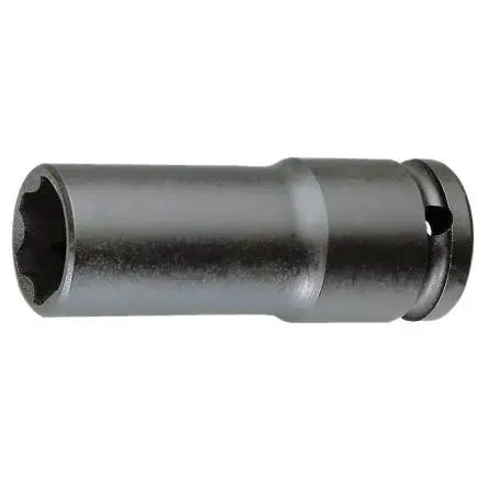 Facom 3/4 in, 27 mm 6-Kant Schlag-Steckschlüssel lang Chrom-Molybdän-Stahl, 90mm