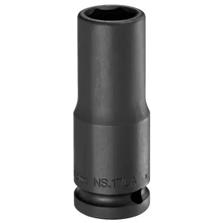 Produktfoto 1 von Facom 12.7 mm, 10 mm 6-Kant Schlag-Steckschlüssel lang Chrom-Molybdän-Stahl, 78mm