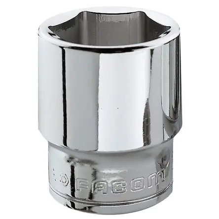 Produktfoto 1 von Facom 3/8 in 6-Kant Buchse SW 24 mm Vierkant x 16.5mm