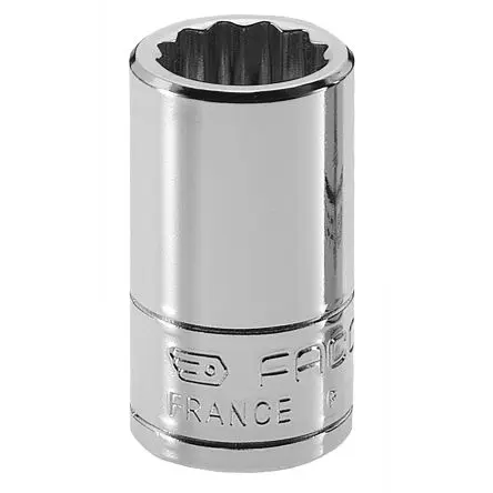 Produktfoto 1 von Facom 1/4 in 12-Kant Buchse SW 3/8 in Vierkant x 7.8mm