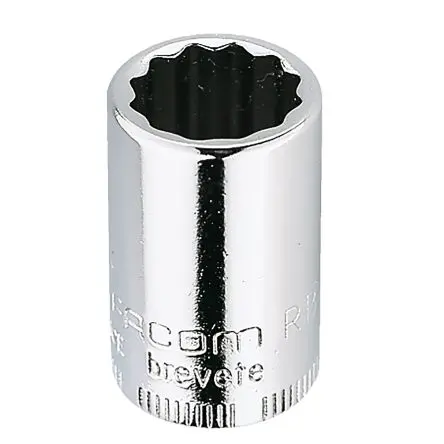 Produktfoto 1 von Facom 1/4 in 12-Kant Buchse SW 9/32 in Vierkant x 6mm