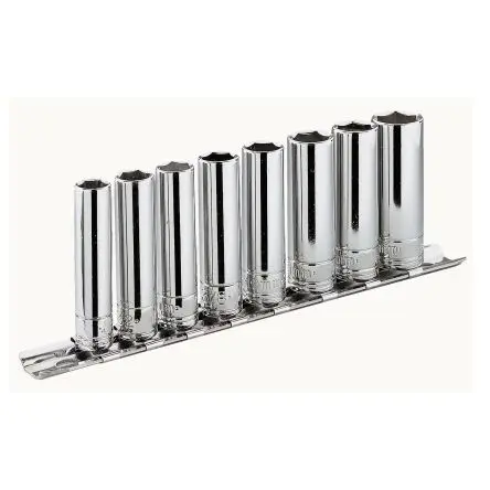 Produktfoto 1 von Facom Steckschlüsselsatz 1/4 in Vierkant Sechskant 3.2 to 9 mm 8-teilig