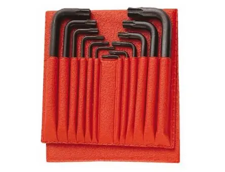 Produktfoto 1 von Facom TORX®-Schlüsselsatz L 8, T10, T15, T20, T25, T27, T30, T40, T8