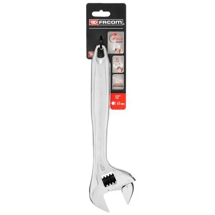 Produktfoto 1 von Facom Rollgabelschlüssel Rollgabelschlüssel, Bi-Material Griff, Backenweite 41 mm, / Länge 300mm