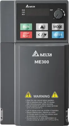 Produktfoto 1 von Delta Electronics VFD-ME 3-Phasen Frequenzumrichter 2.2 kW 528V 5.5 A 599Hz