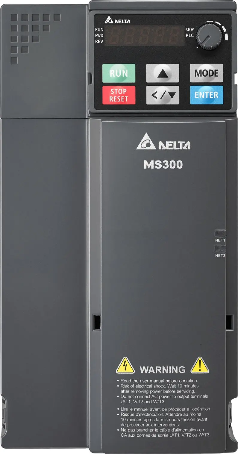 Produktfoto 1 von Delta Electronics VFD-MS 3-Phasen Frequenzumrichter 7.5 kW 528 V 17 A 599Hz