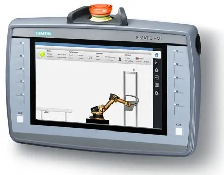 Produktfoto 1 von Siemens, KTP900F Mobile, SIMATIC, HMI-Bediengerät, TFT, 800 x 480 pixel, 9 Zoll