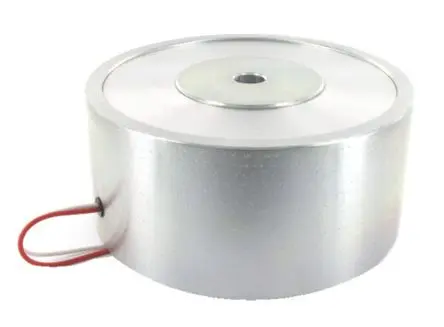 Produktfoto 1 von Mecalectro Haltemagnet, 5500 N, 24V dc, ø 110 mm, DC