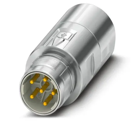 Produktfoto 1 von Phoenix Contact M23 PRO M17 Rundsteckverbinder Stecker 6-polig Stecker 30A Kabel IP66, IP68