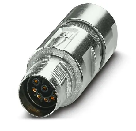 Produktfoto 1 von Phoenix Contact M17 PRO M17 M17 Rundsteckverbinder Buchse 8-polig Buchse 8A Kabel IP67, IP68