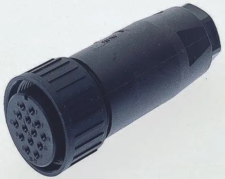 Produktfoto 1 von Hirschmann, CM Silber MIL-Spec Rundsteckverbinder Gerade, 17-polig, 50 V ac, 50V dc, Kabel, Gehäuse 20 Stecker,