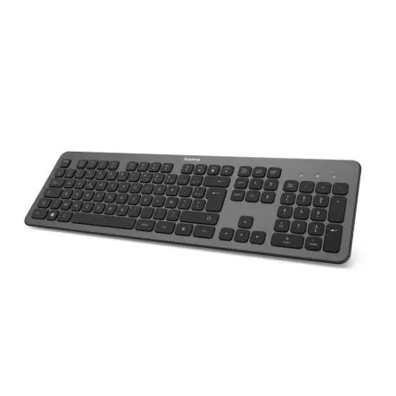 Produktfoto 1 von Hama Tastatur QWERTY Drahtlos Schwarz RF Standard