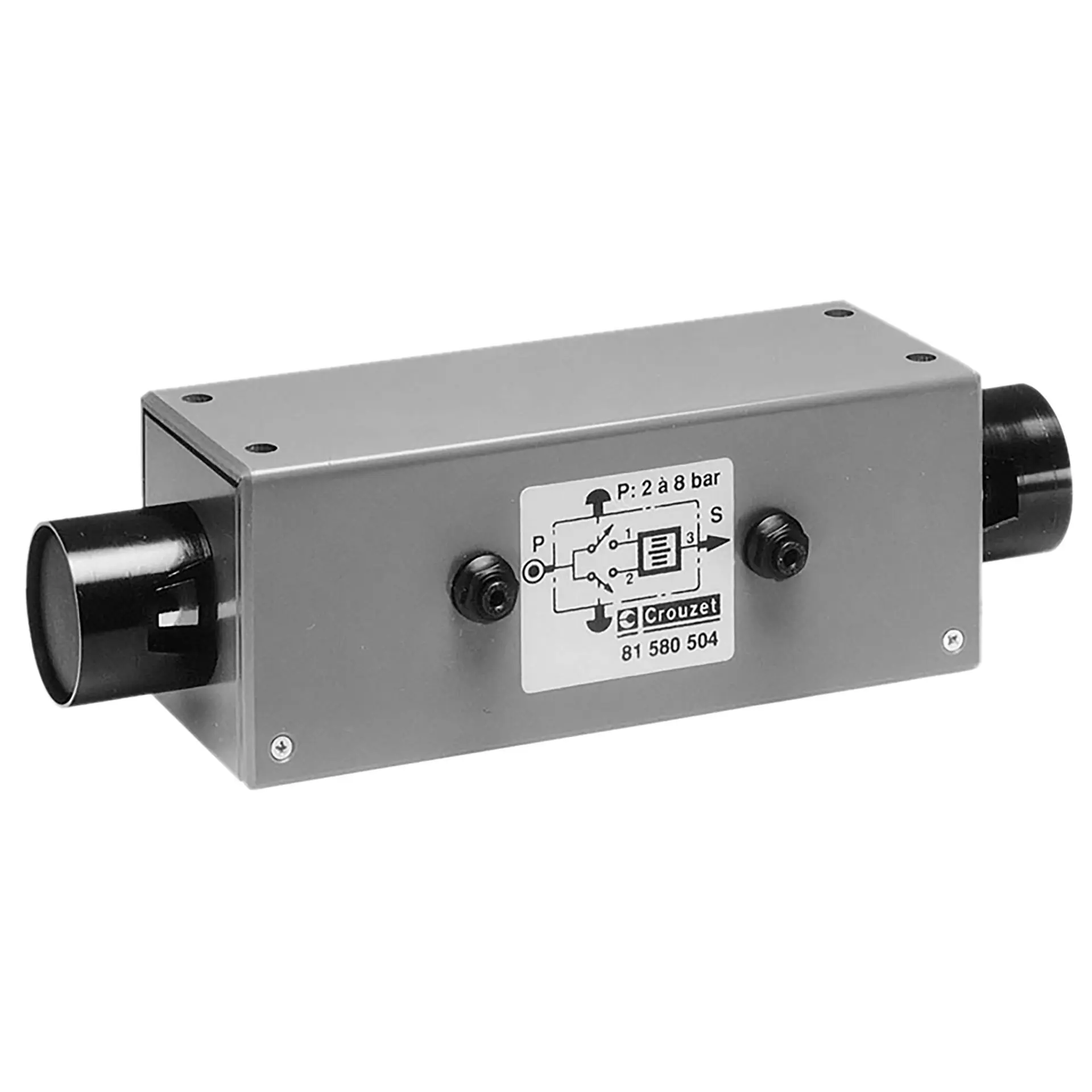 Produktfoto 1 von Crouzet Pneumatik-Steuerventil, manuell, Safety Start Module 2.5mm