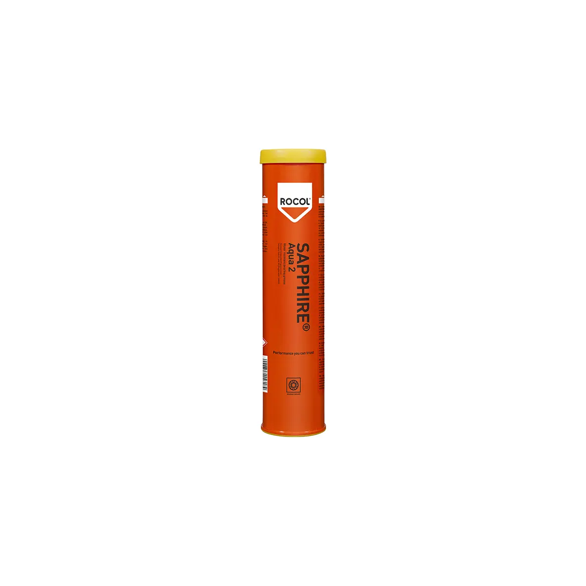 Produktfoto 1 von Rocol Rocol Sapphire Aqua 2 Aluminiumkomplex Fett Braun 150 °C bis -20 °C, Patrone 380 g