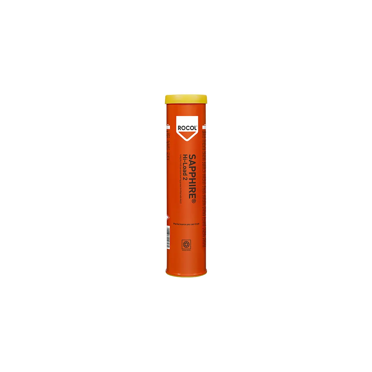 Produktfoto 1 von Rocol Rocol Sapphire Hi-Load 2 Mineralöl Fett Schwarz, Blau 150 °C bis -30 °C, Patrone 400 g