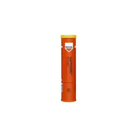 Produktfoto 1 von Rocol Rocol Sapphire Hi-Load 2 Mineralöl Fett Schwarz, Blau -30 °C bis 150 °C, Patrone 400 g