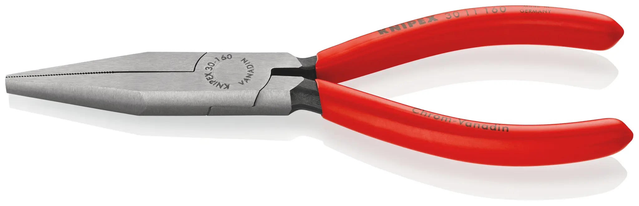 Produktfoto 1 von Knipex Flachzange / Backen 46.5mm Lang 160 mm