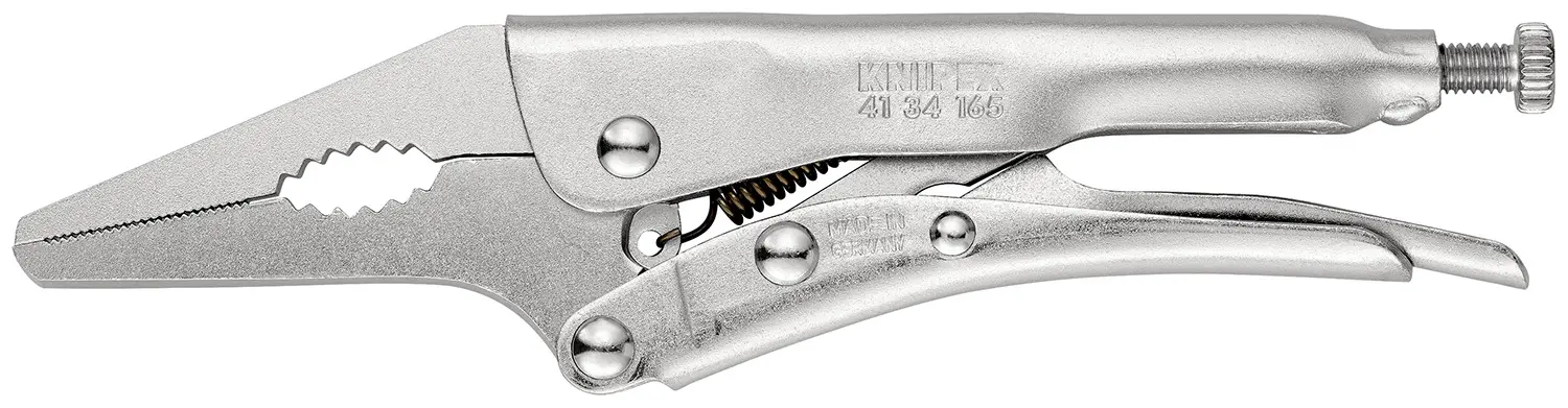 Produktfoto 1 von Knipex 41 34 Gripzange / Backen 24mm Lange Spitze 165 mm