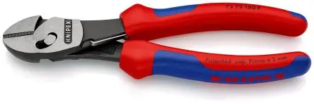 Produktfoto 1 von Knipex TwinForce® Kraft-Seitenschneider 180 mm, Schneidleistung 5.5mm