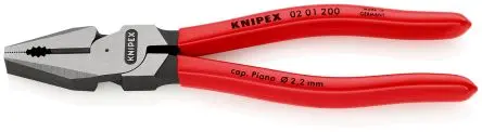 Produktfoto 1 von Knipex Rundzange Schneidkraft → Hard Wire: 2, 8 mm Piano Wire: 2, 2 mm Stranded Wire: 13 mm 200 mm