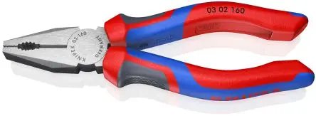 Produktfoto 1 von Knipex Rundzange Schneidkraft → Copper Cable: 10 mm Hard Wire: 2 mm Medium Hard Wire: 3, 1 mm 160 mm