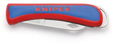 Produktfoto 1 von Knipex Messer, Klappmesser, Taschenmesser 80 mm Höhensicher Einziehbar