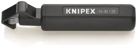 Produktfoto 1 von Knipex 16 30 135 SB Abisolierer, Rund ummantelt 6 to 29 mm, 135mm