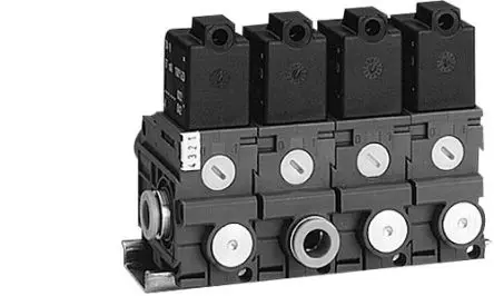 Produktfoto 1 von EMERSON – AVENTICS 3/2 Öffner 579 Pneumatisches Magnetventil Metrisch, Magnet/Feder-betätigt 24V dc
