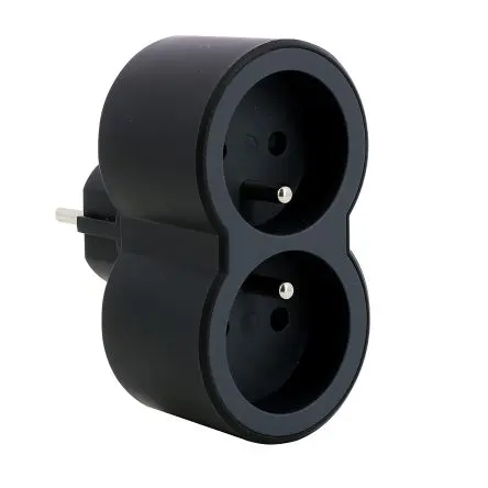 Produktfoto 1 von Legrand Mehrfachstecker 16A, Typ C, Typ E Kunststoff, für Deutschland, Belgien, Frankreich