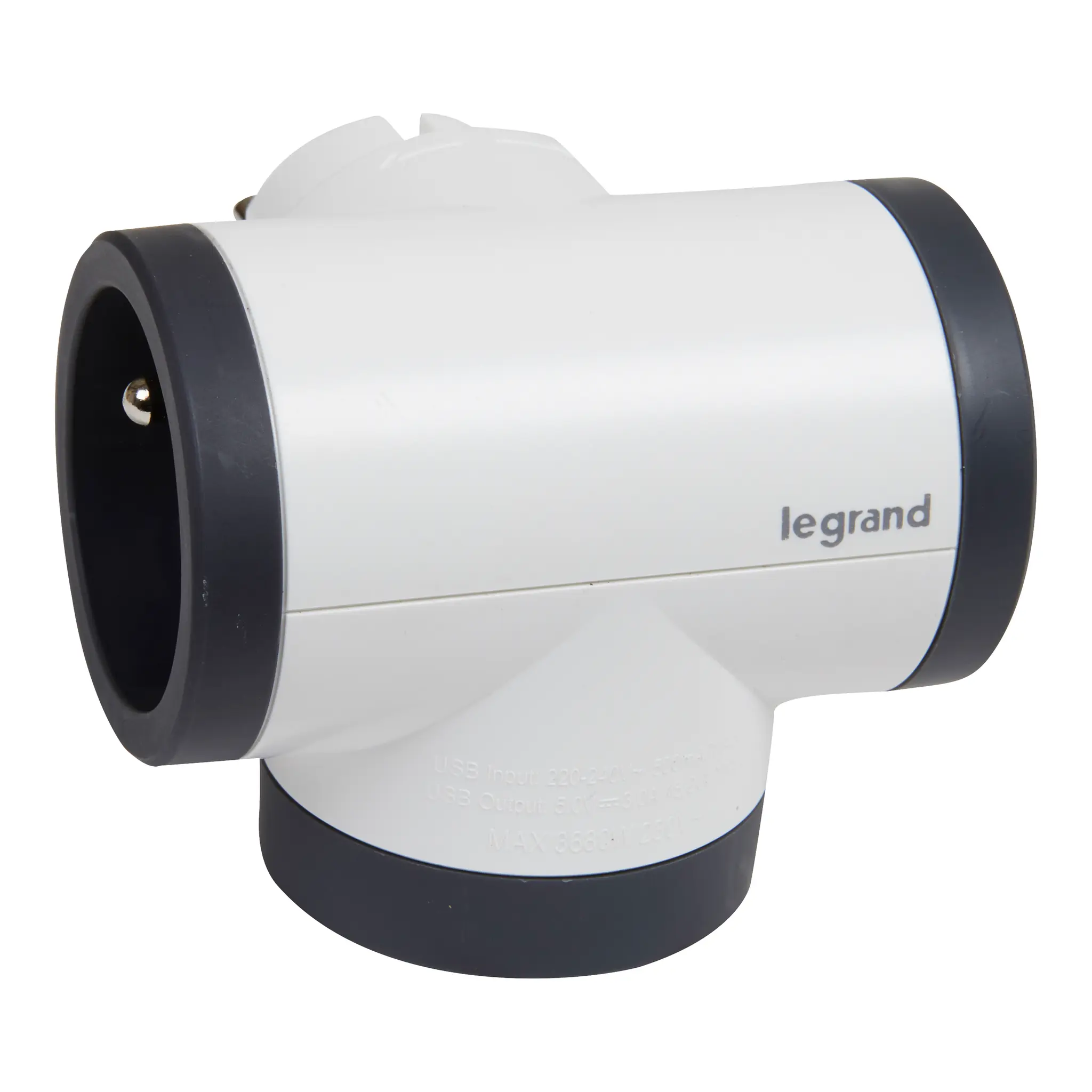 Produktfoto 1 von Legrand Mehrfachstecker 16A, Typ E Kunststoff, für Frankreich, Belgien, Deutschland