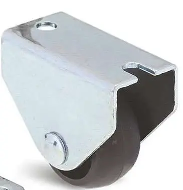 Produktfoto 1 von Guitel Hervieu Feststehend Rolle, Rad ø 25 mm, 12 kg, Ges H. 35 mm, Rad B. 14 mm, Polypropylen