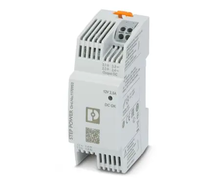Produktfoto 1 von Phoenix Contact STEP POWER DIN-Schienen Netzteil Spannungsversorgung 250V ac/dc Wechselstrom/Gleichstrom / 2.5 A 12V dc