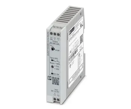 Phoenix Contact QUINT POWER DC/DC Konverter, 24V dc OUT 1.3 A DIN-Hutschiene 24V dc 2.6 kV 30 W -25 °C 70 °C