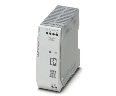 Produktfoto 1 von Phoenix Contact UNO POWER DIN-Schienen Netzteil Schaltnetzteile 264V ac AC / 4.6 A 12V dc DC 55 W