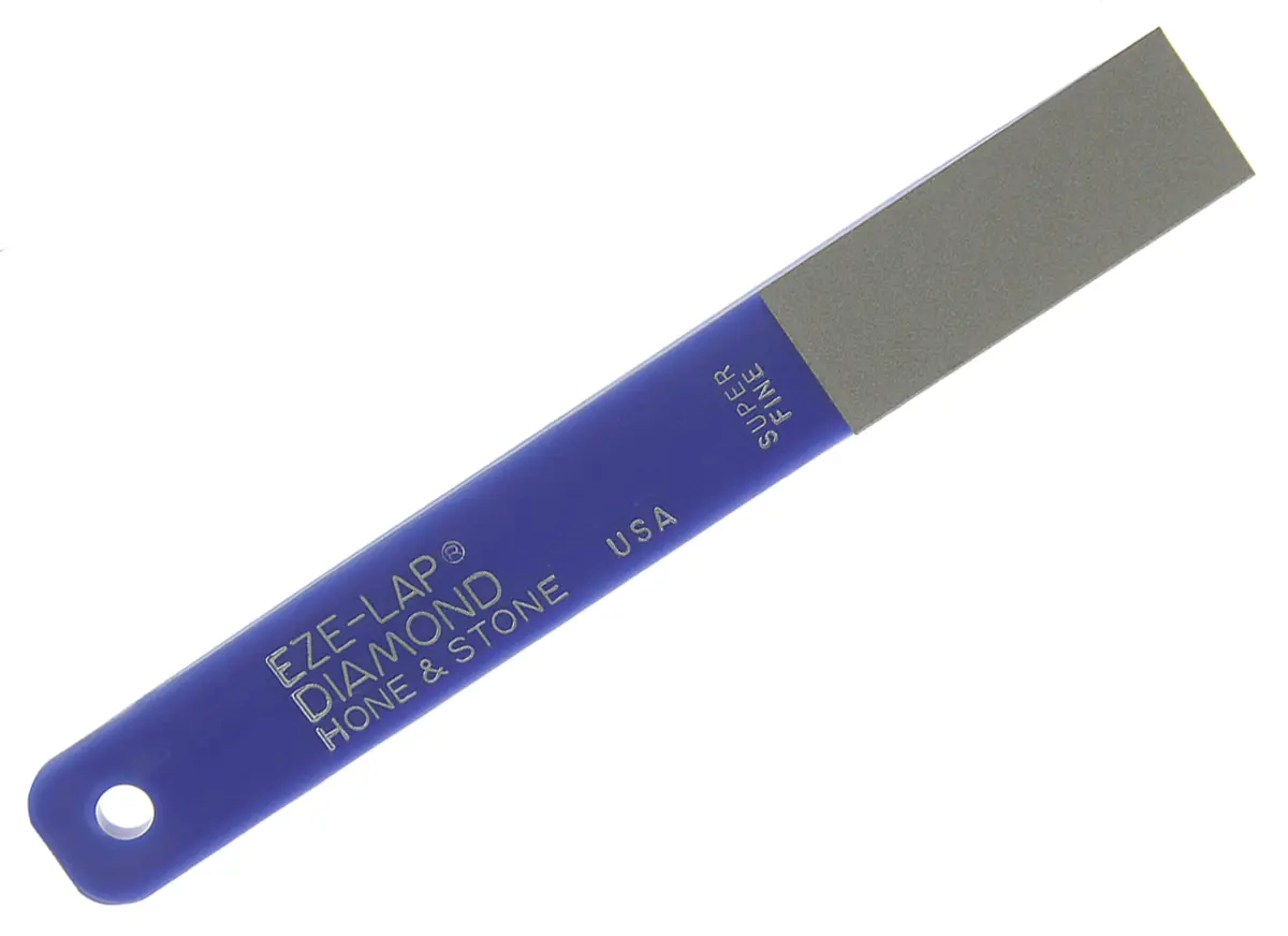 Produktfoto 1 von Eze Lap Diamantschleifstein Wetzstahl Korngröße 1200, Super Fein, 51 mm Hon L. x 19 mm Hon B., 150 mm