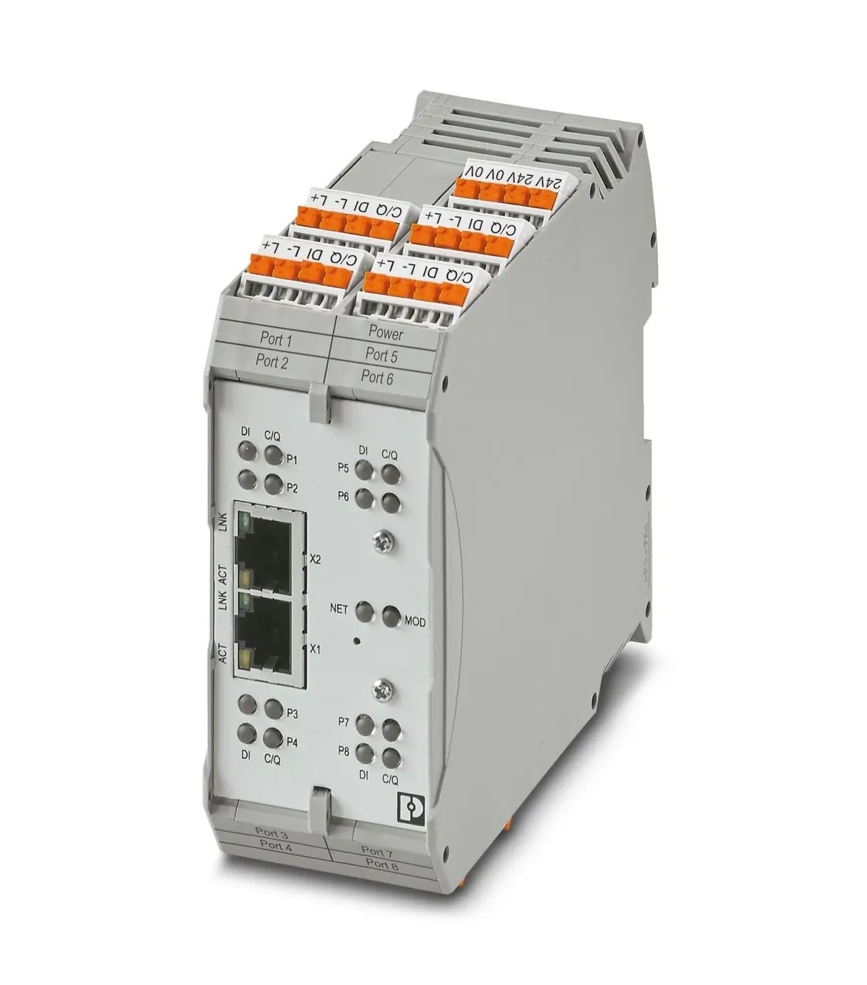 Produktfoto 1 von Phoenix Contact E/A-Modul für IO-Link-Master IOL MA8 EIP DI8