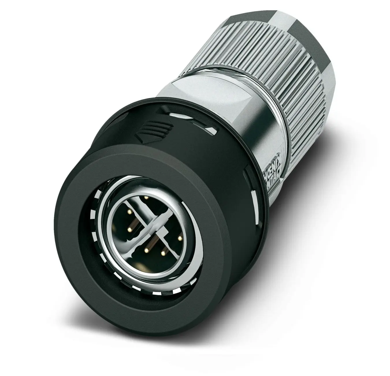 Phoenix Contact SACC M12 Rundsteckverbinder Stecker 8-polig 0.5A Kabel IP65, IP40