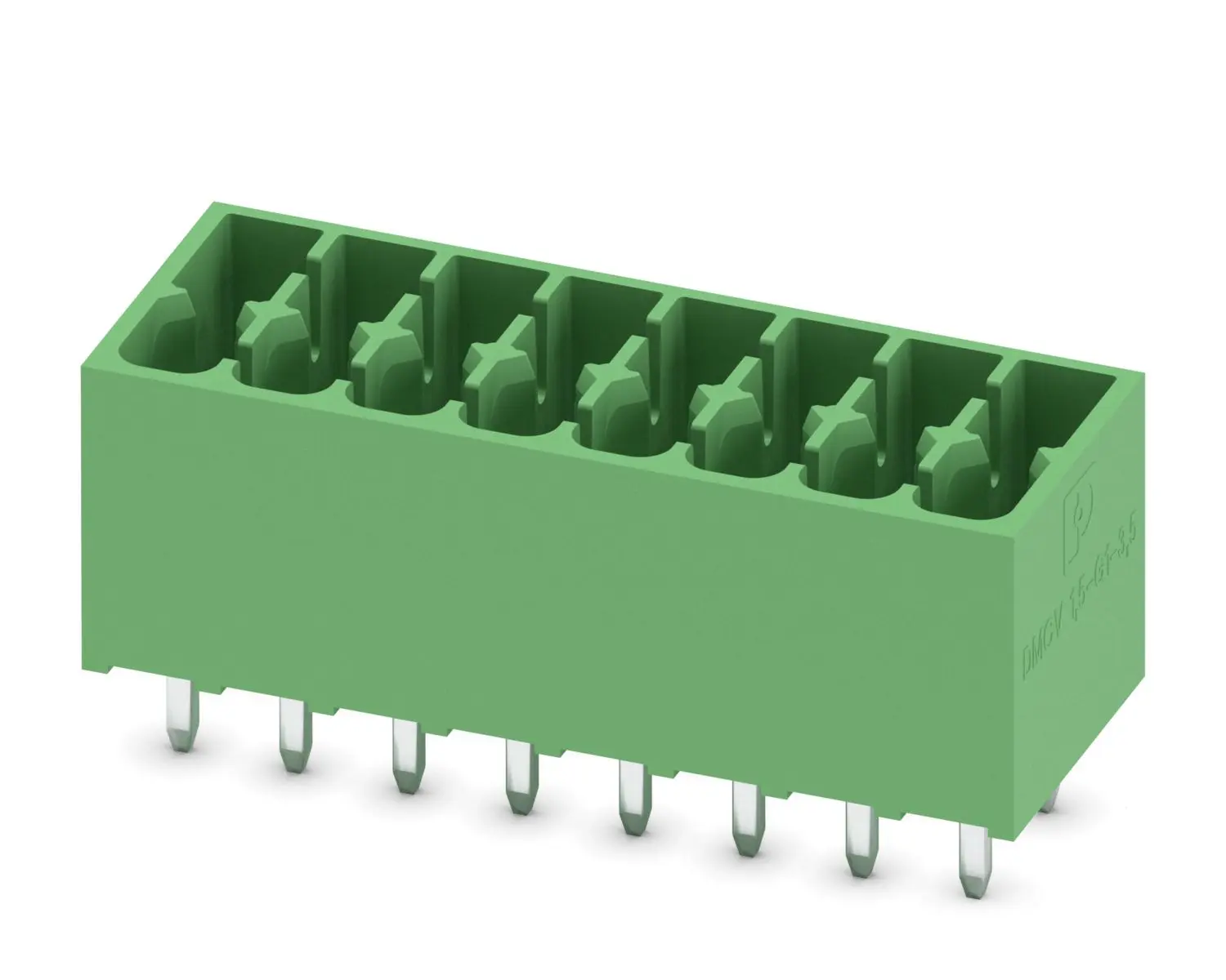 Produktfoto 1 von Phoenix Contact DMCV Steckbarer Klemmenblock Header 40-Kontakte 3.5mm-Raster Vertikal