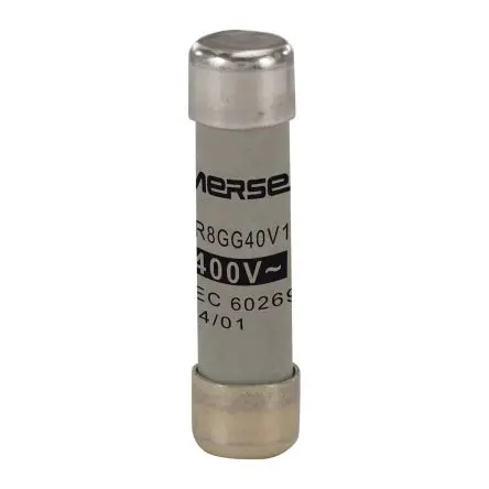 Produktfoto 1 von Mersen Ferrule fuse-links Patronensicherung gG / 1A 8 x 32 mm 400V ac Keramik gG