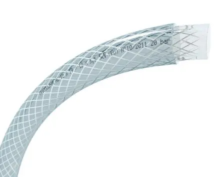 Produktfoto 1 von TRICOFLEX TRICOCLAIR AL Schlauch, Ø 20 mm 28 mm Außen-ø Klar Polyvinylchlorid Polyvinylchlorid x 25 m