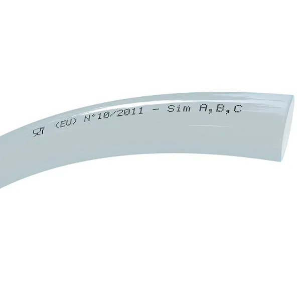 TRICOFLEX CRISTAL Schlauch, Ø 16mm 20mm Klar PVC Übertragung leer für Lebensmittel x 50m
