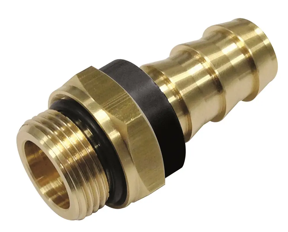 Produktfoto 1 von RS PRO Schlauchanschluss 15.88 mm BSPT1/2, Innengewinde Messing