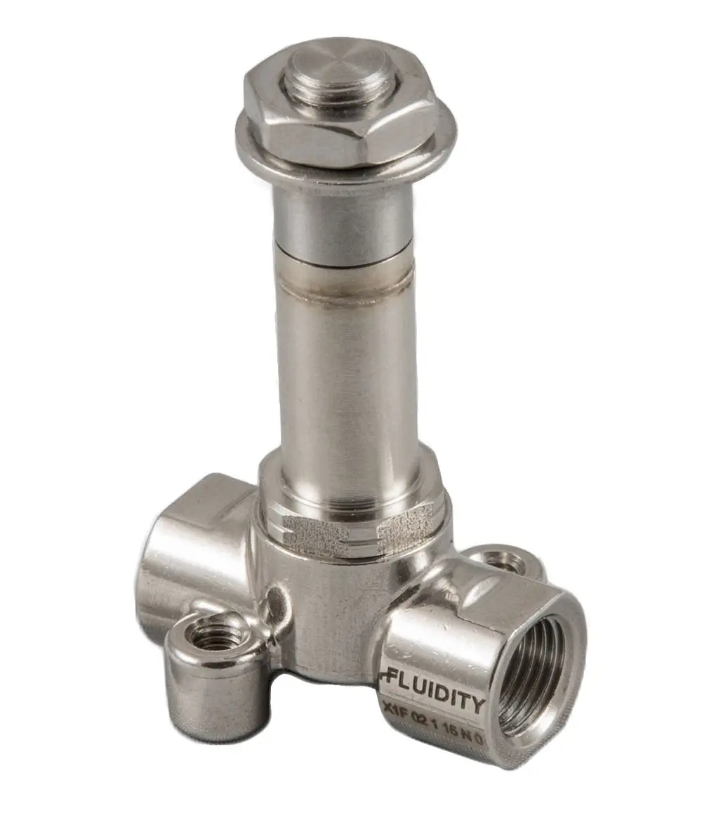 Produktfoto 1 von RS PRO X1F Magnetventil 3/2 NC BSP1/8, Elektromagnet-betätigt