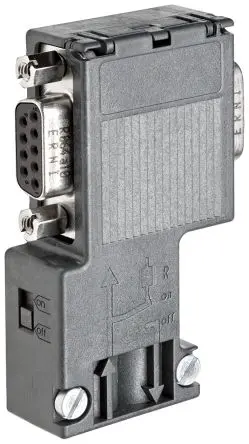 Produktfoto 1 von Siemens SIPLUS DP PROFIBUS D-Sub-Steckverbinder Gerade, Kabel Stecker/Buchse, mit Schraubbefestigung